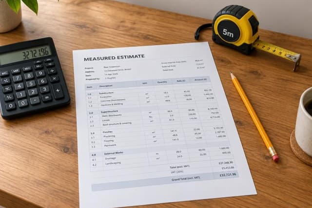 Cost estimating